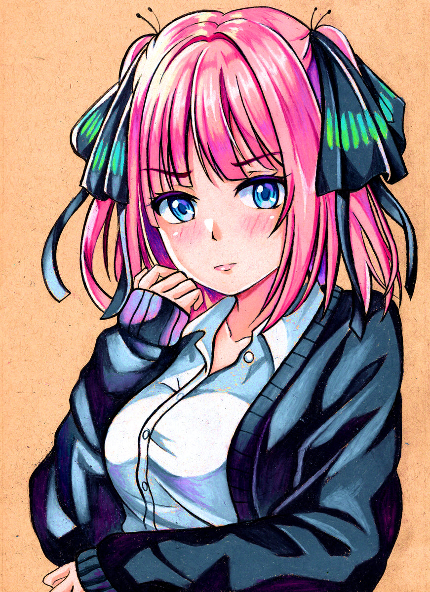 Nino nakano print – rafaelsketchart
