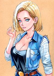 Android 18 Prints