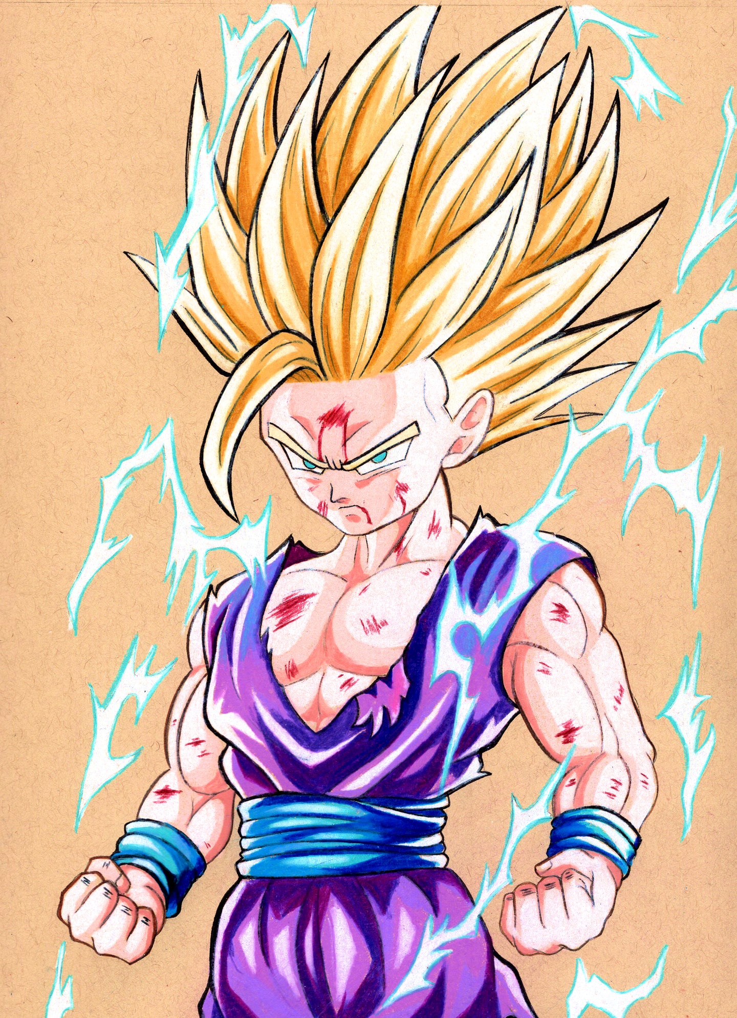 Gohan Drawing