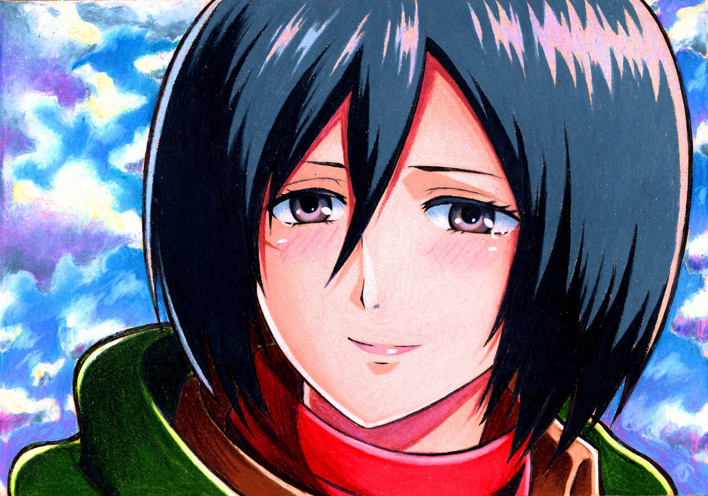 Mikasa Ackerman Print