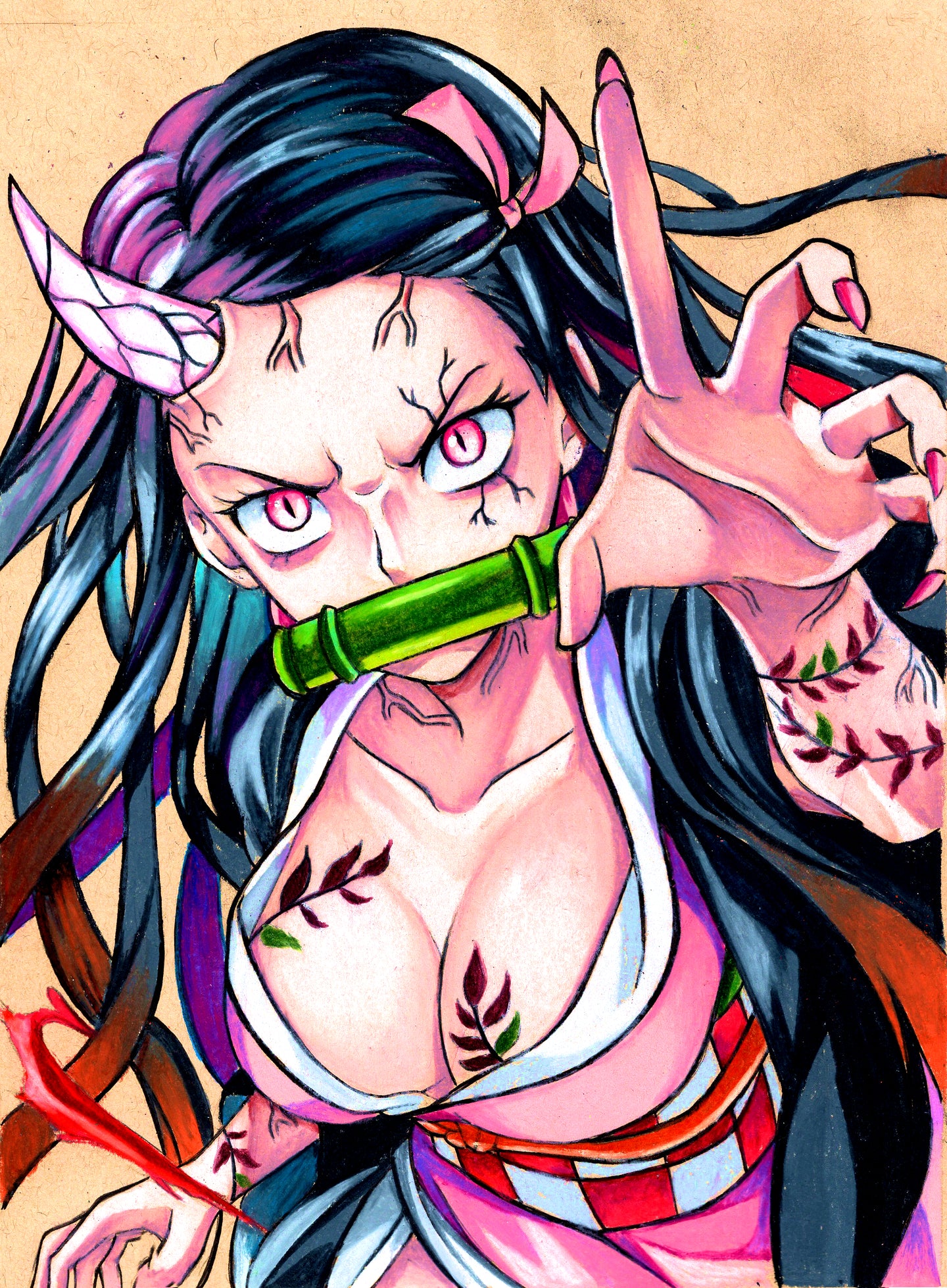 Demon Nezuko Print