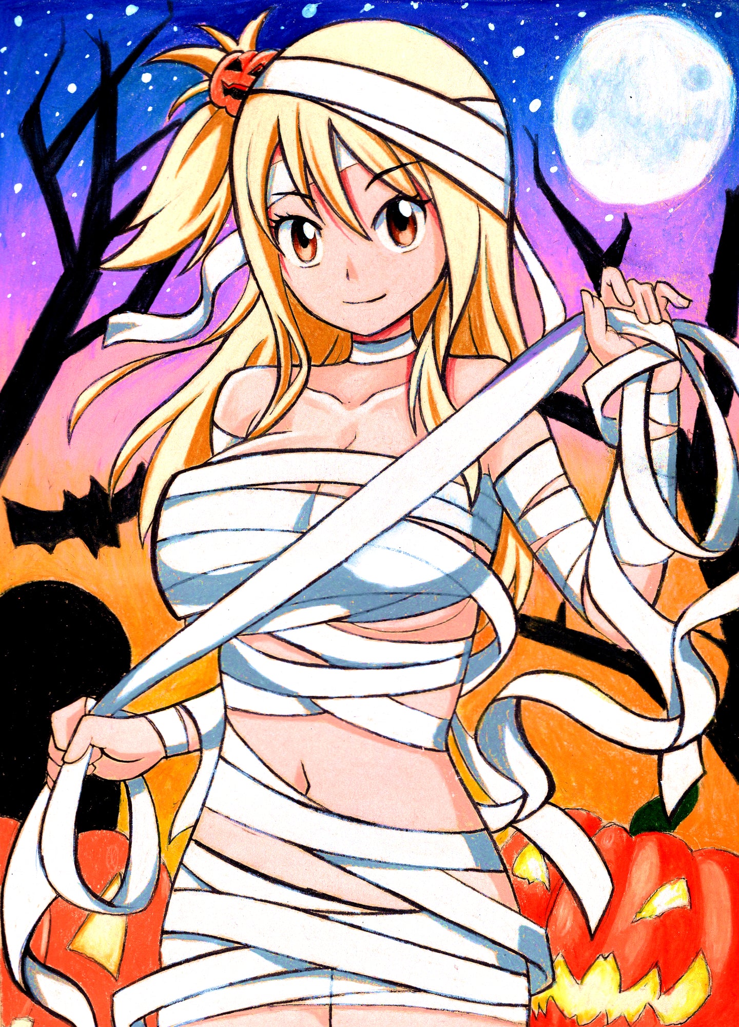 Lucy Heartfillia Mummy Print