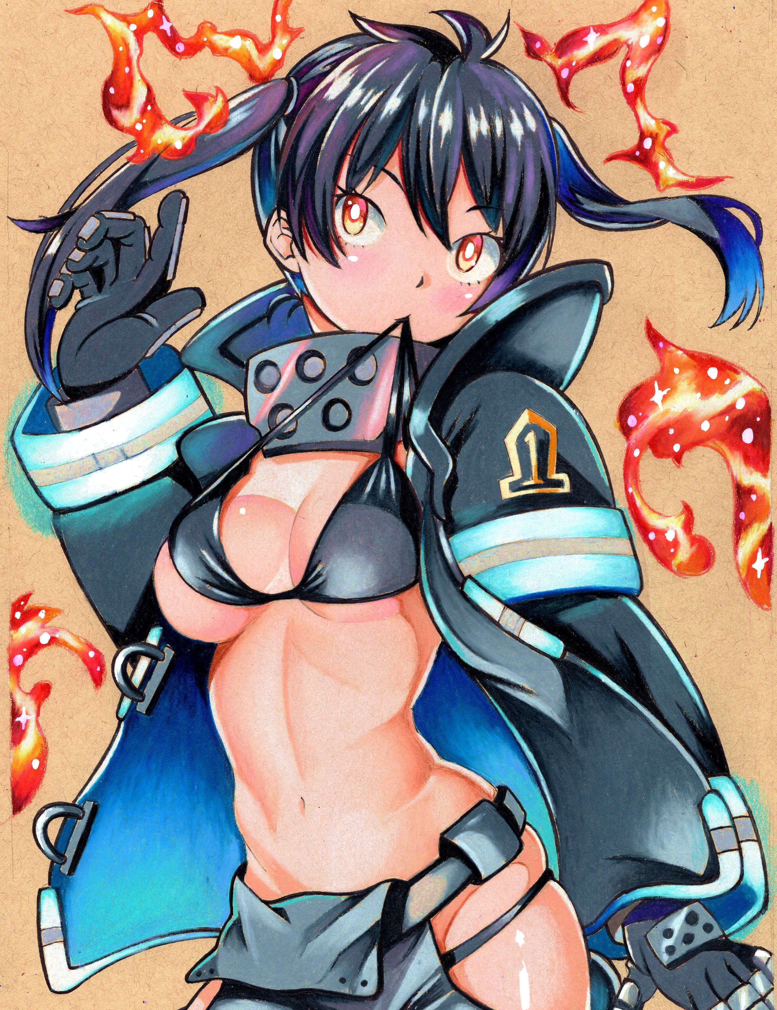 Fire Force Kotatsu Tamaki art #FireForce #KotatsuTamaki #anime #art