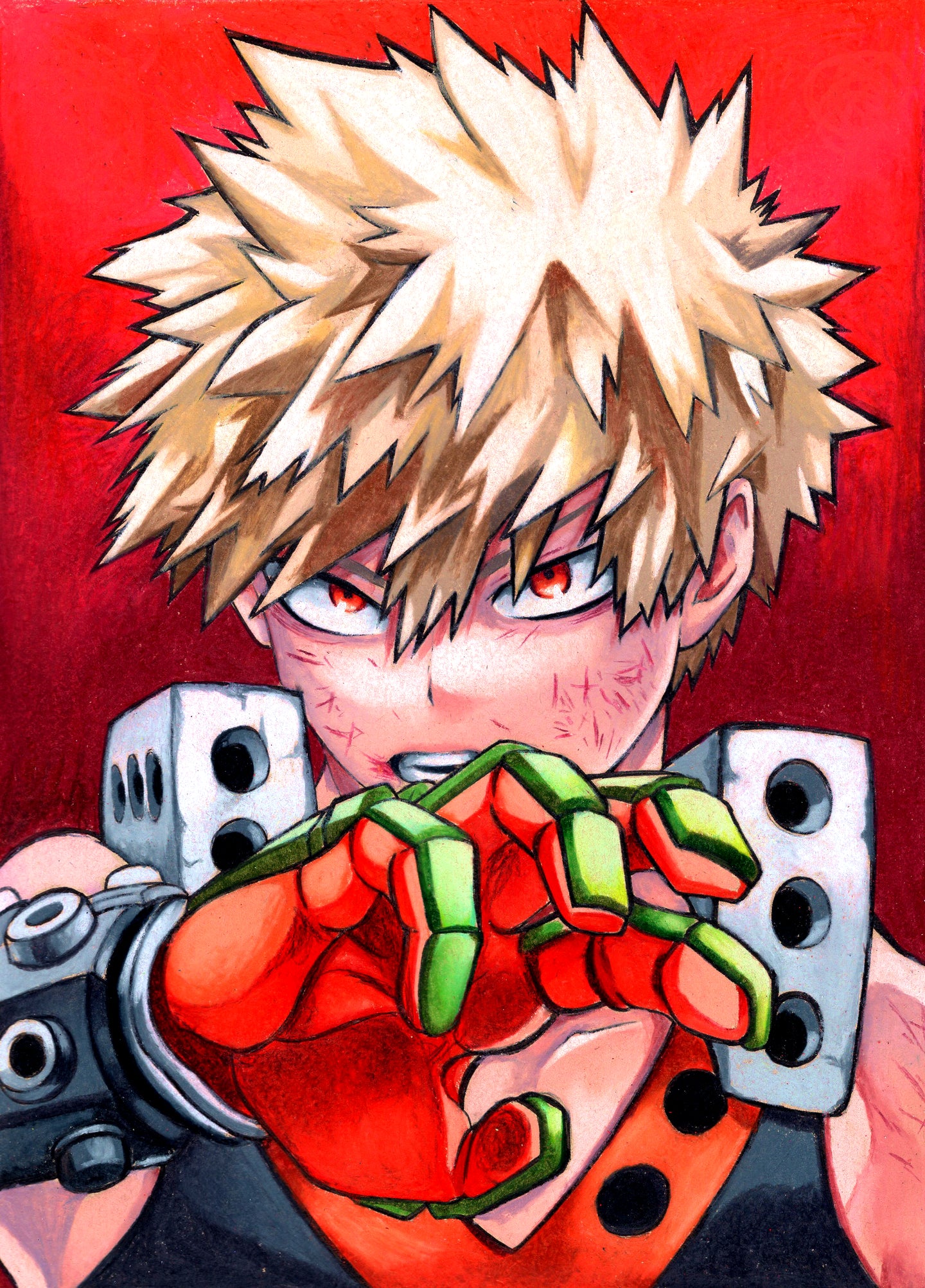 Bakugo Drawing