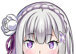 Emilia Peeker Sticker