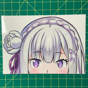 Emilia Peeker Sticker