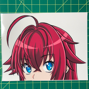 Rias Gregory Peeker Sticker